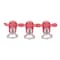 Panduit Ring Terminal, #10 Stud Size, 18 AWG, 600 V, Nylon Insulated, Red, Crimp Termination Only, 3000 PK PN18-10R-3K - alternate 6